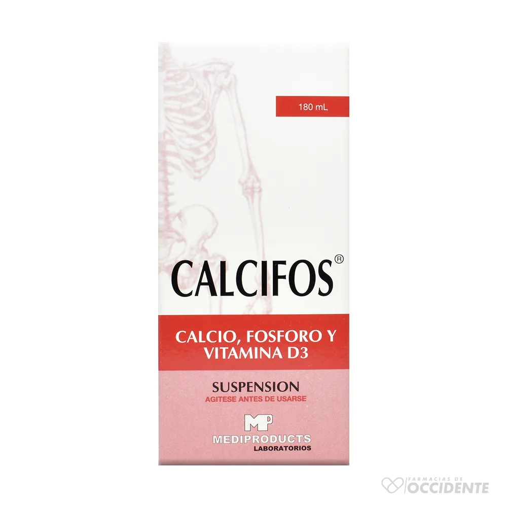 CALCIFOS SUSP. ORAL 180ML