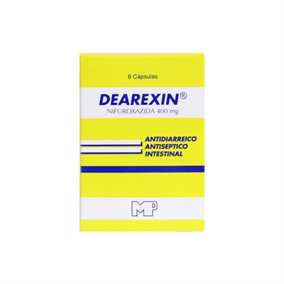 DEAREXIN 400MG X 8 CAPS.