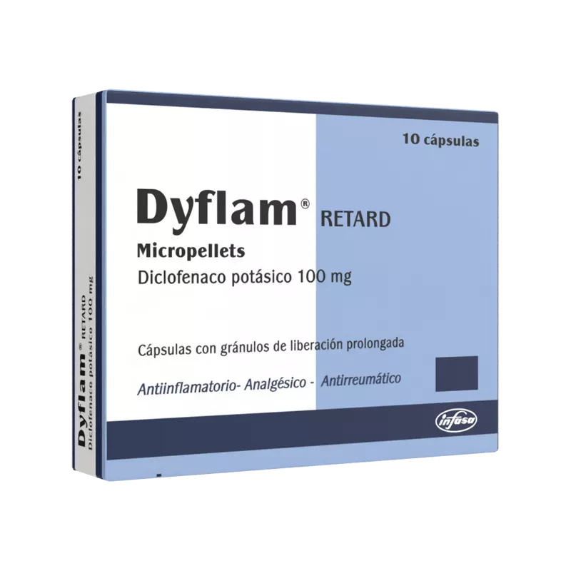 DYFLAM RETARD CON MICROPILLETS 100 MG