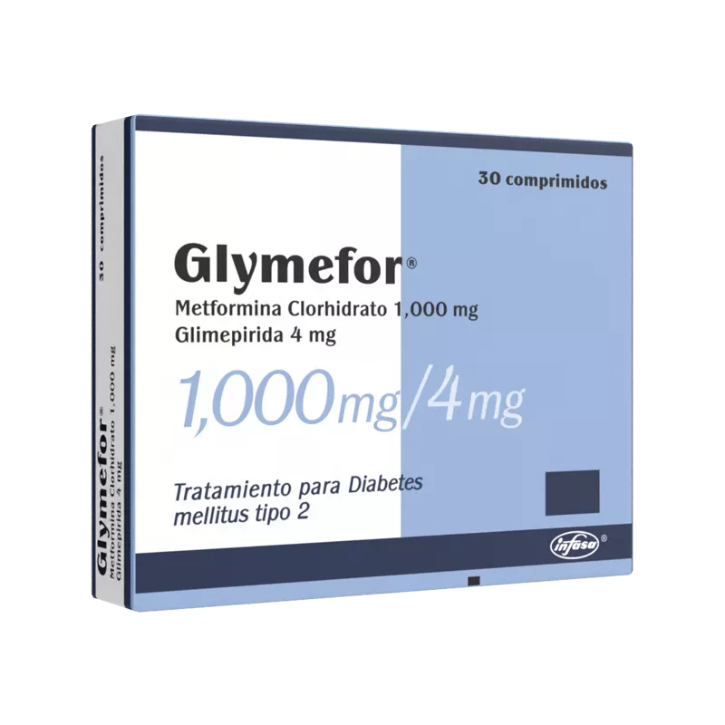 GLYMEFOR 1000 MG/ 4 MG