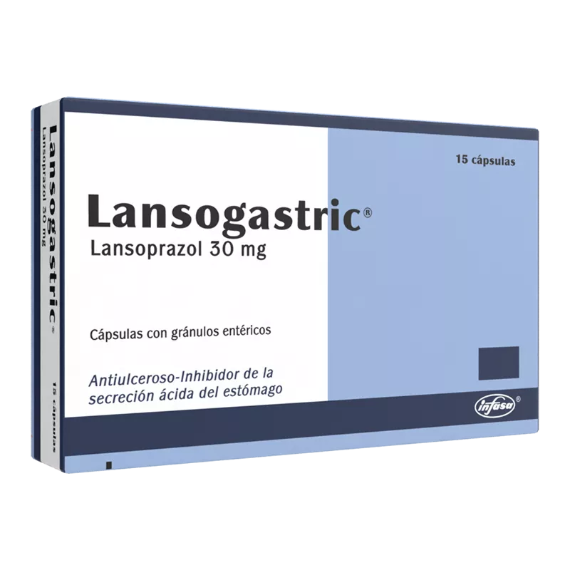 LANSOGASTRIC 30 MG CÁPSULAS