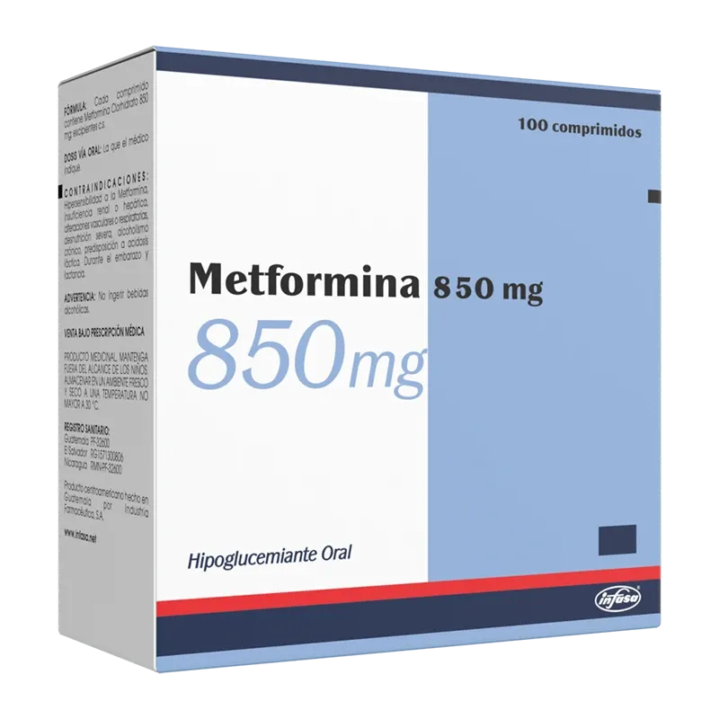 METFORMINA 850 MG