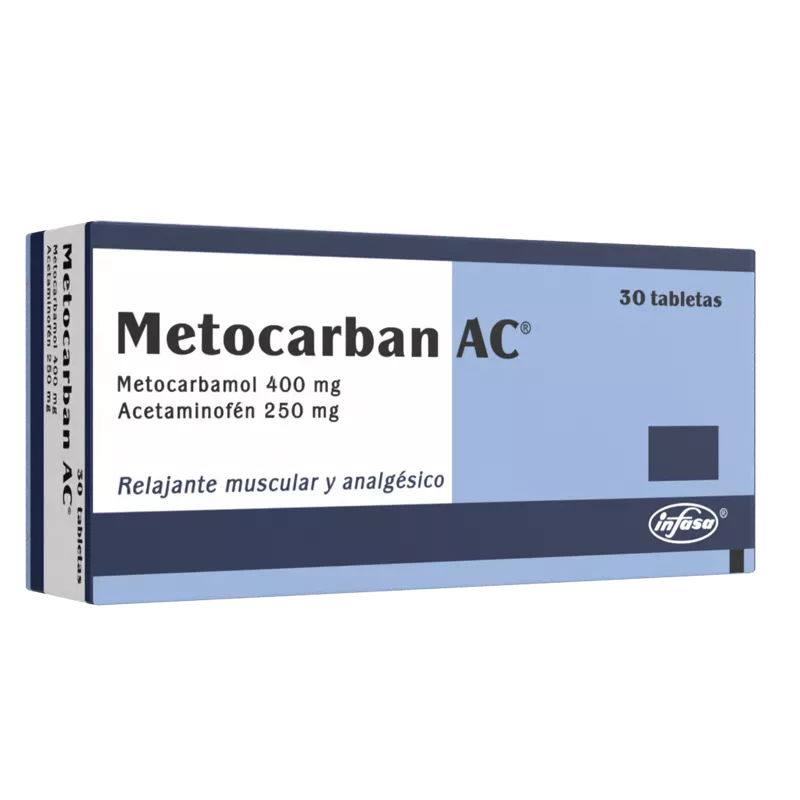 METOCARBAN AC 400 MG/ 250 MG