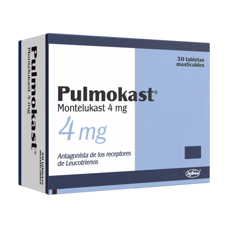 PULMOKAST 4 MG TABL. MASTICABLES