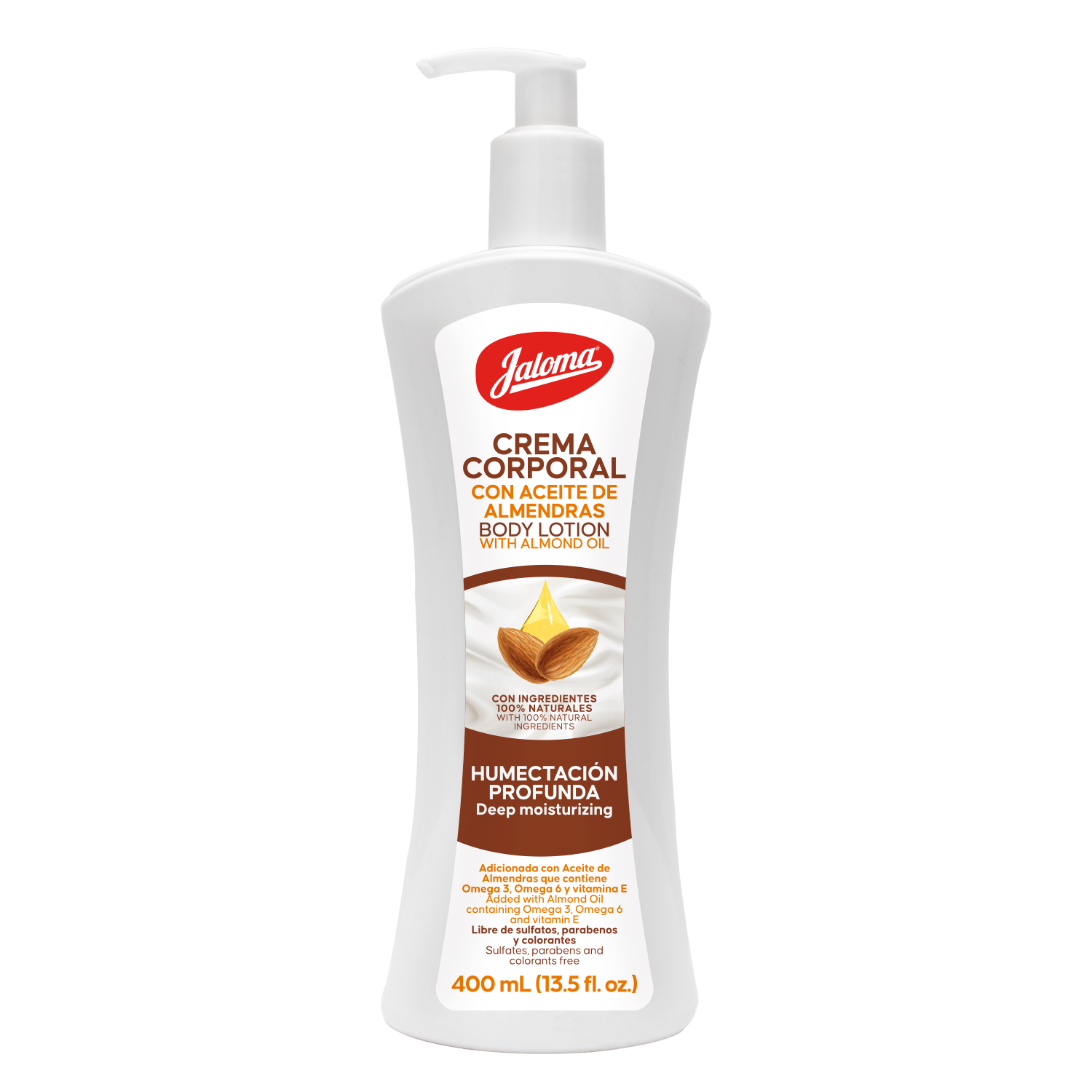 CREMA CORPORAL CON ACEITE DE ALMENDRA