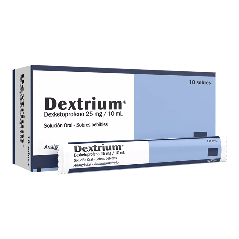 DEXTRIUM 25 MG SOBRES