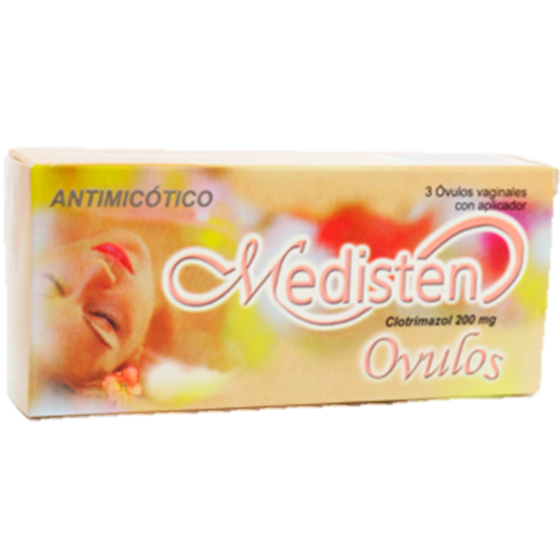 MEDISTEN 200MG OVULOS X 3