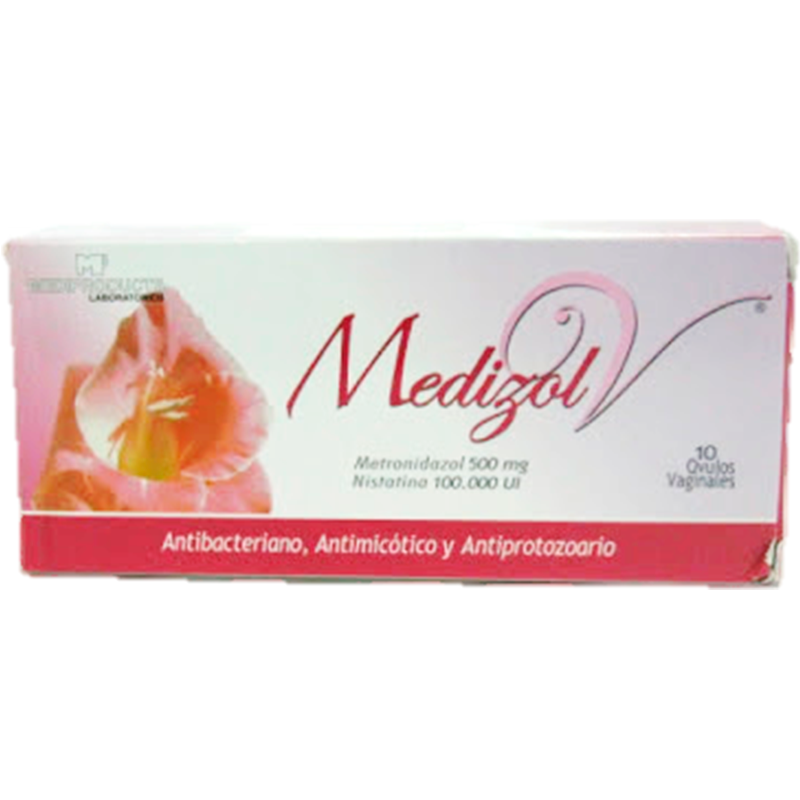 MEDIZOL V OVULOS CJA. X 10