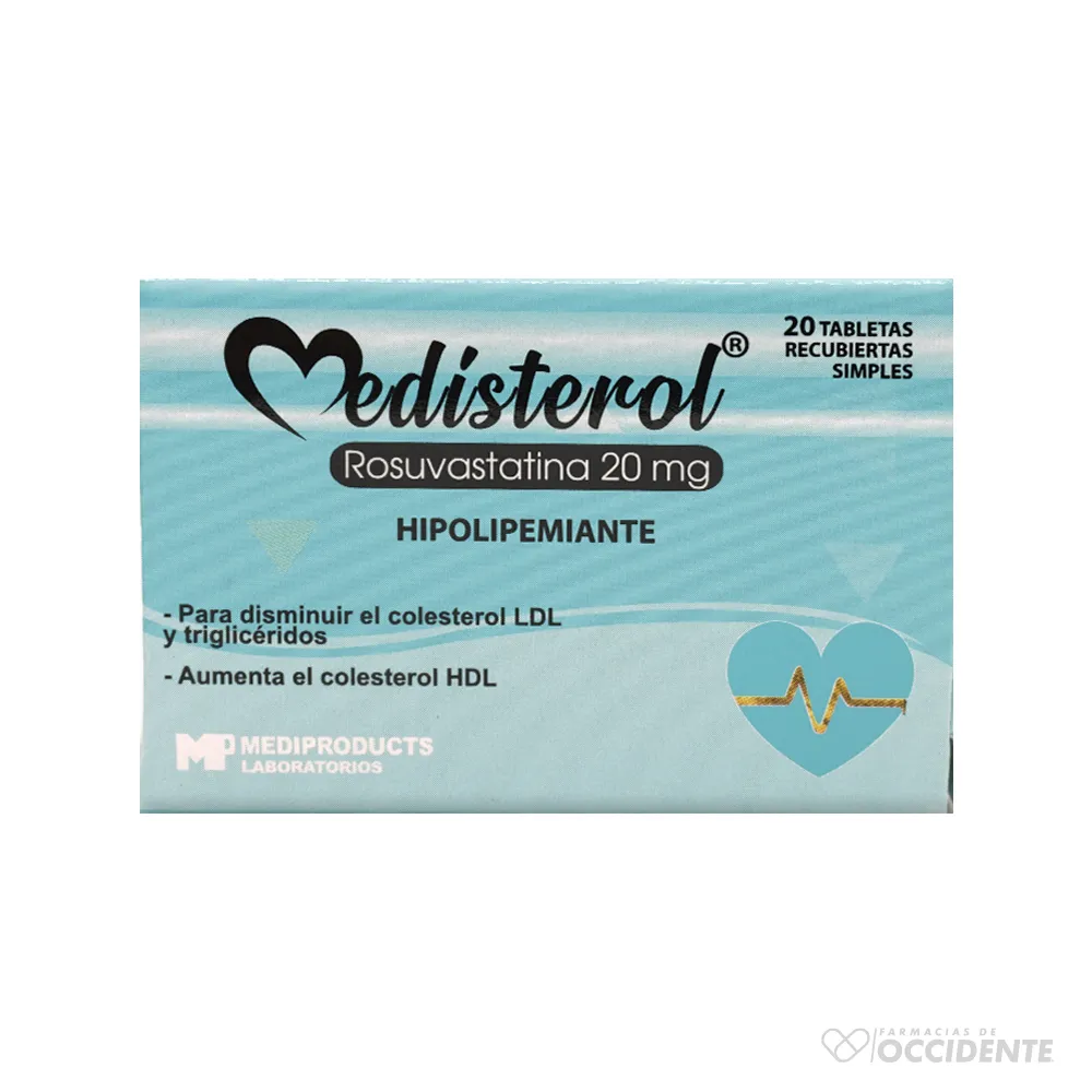 MEDISTEROL 20 MG