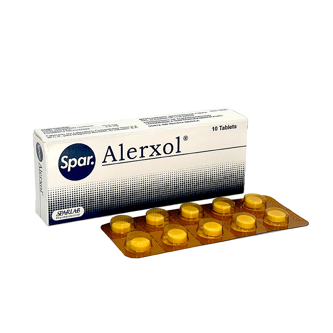 SPAR ALERXOL COMPRIMIDO