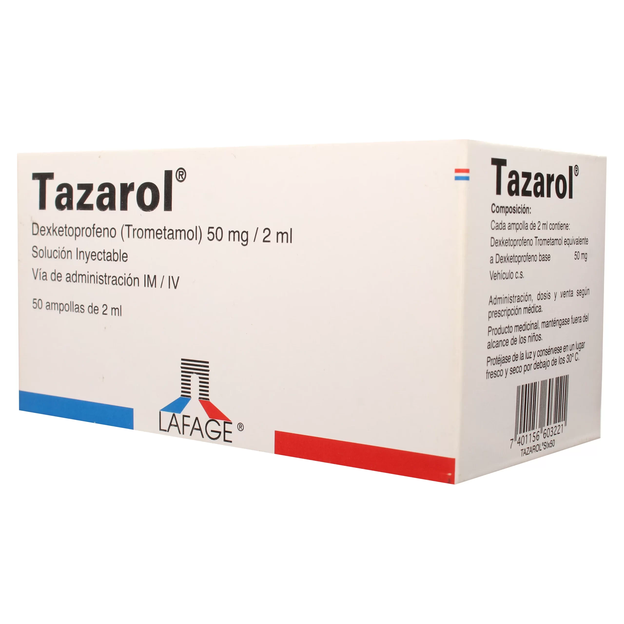 TAZAROL 50 MG